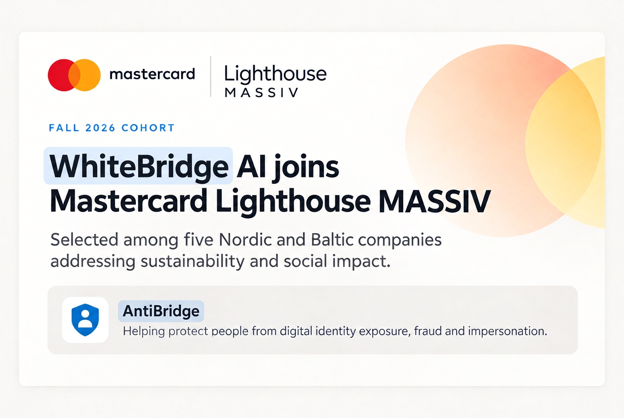 WhiteBridge AI joins Mastercard Lighthouse MASSIV Fall 2026 cohort