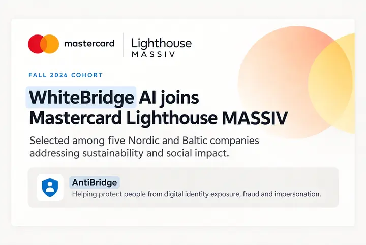 WhiteBridge AI joins Mastercard Lighthouse MASSIV Fall 2026 cohort